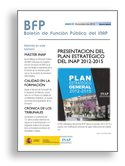 Portada Boletín de Función Pública del INAP. Acceso a boletines publicados